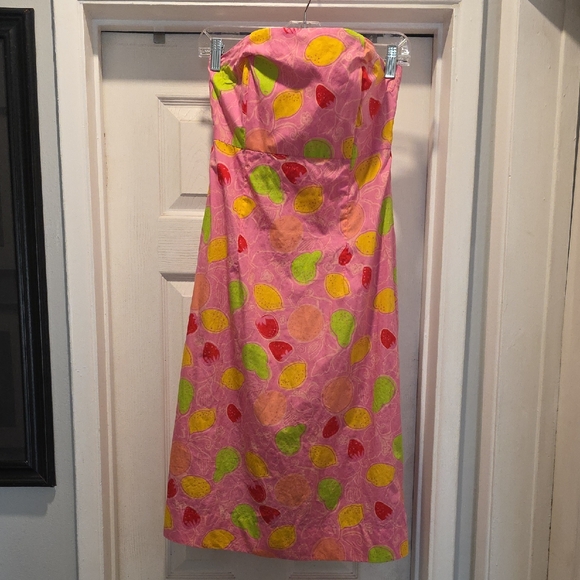Lilly Pulitzer Pink Cotton Dress - Picture 1 of 4